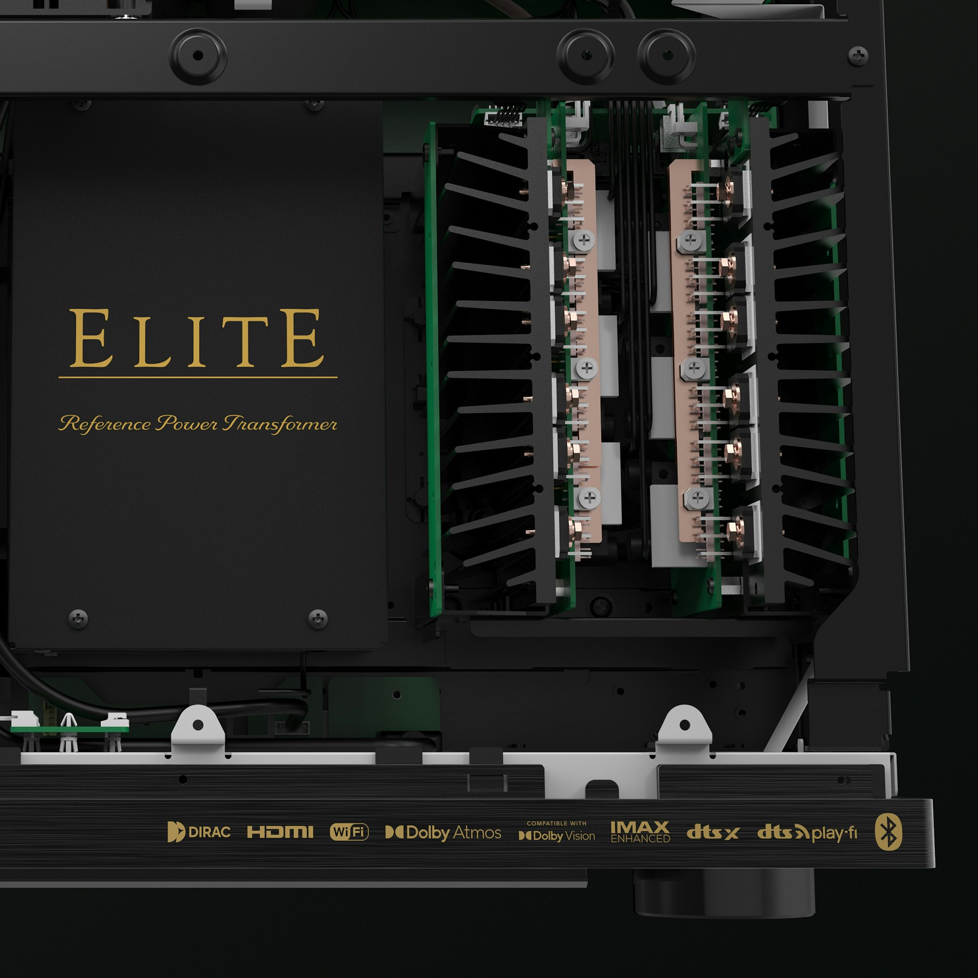 Elite VSX LX805 Internal Componentry Closeup 2000x2000